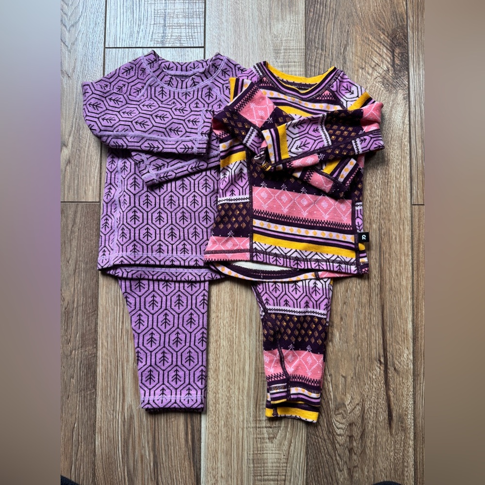 Reima wool base layers - size 80 (12-18 months)